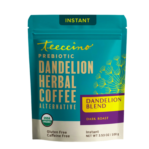 Teeccino Instant Dandelion Herbal Coffee Instant Coffee