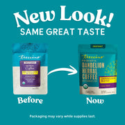 Teeccino Instant Dandelion Herbal Coffee Instant Coffee
