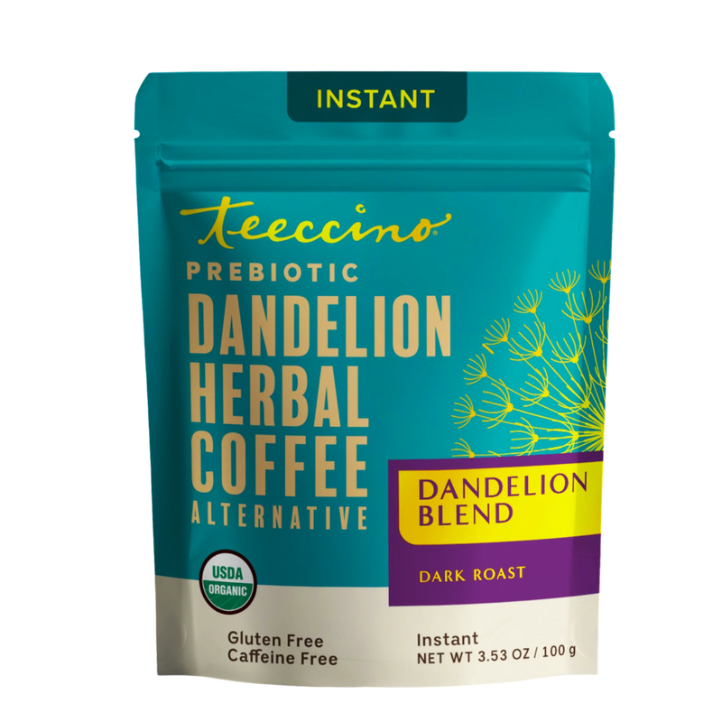 Teeccino Instant Dandelion Herbal Coffee Instant Coffee