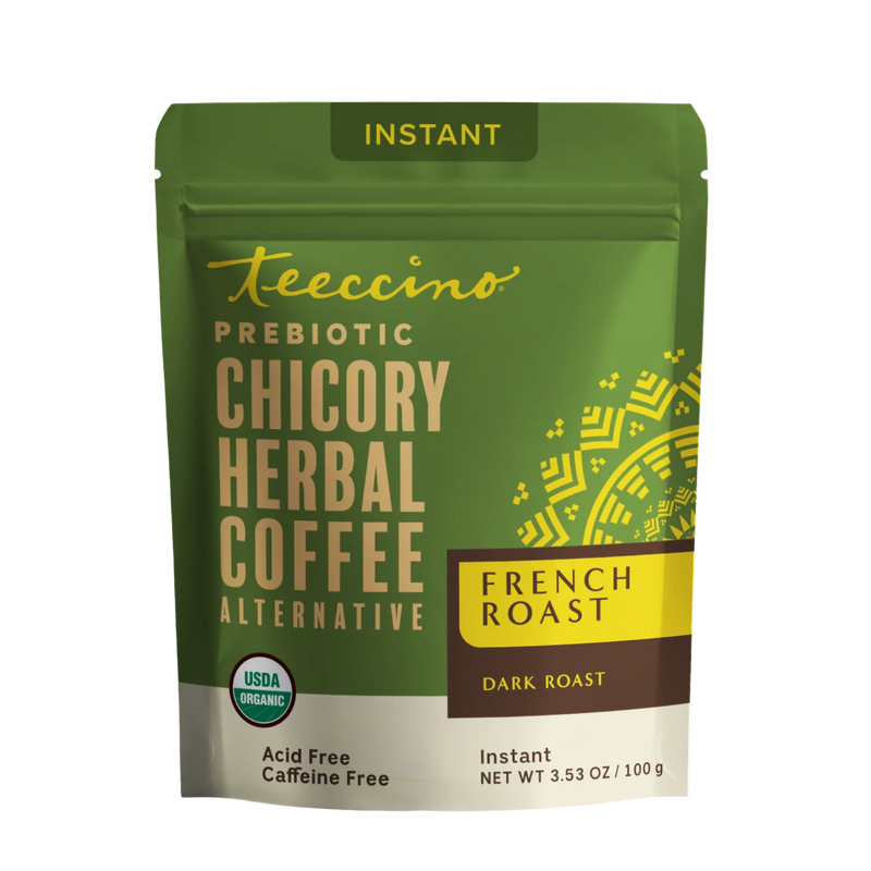 Teeccino Instant French Roast Herbal Coffee Instant Coffee