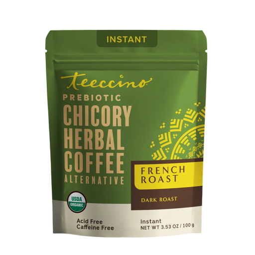 Teeccino Instant French Roast Herbal Coffee Instant Coffee
