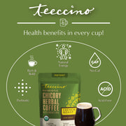 Teeccino Instant French Roast Herbal Coffee Instant Coffee