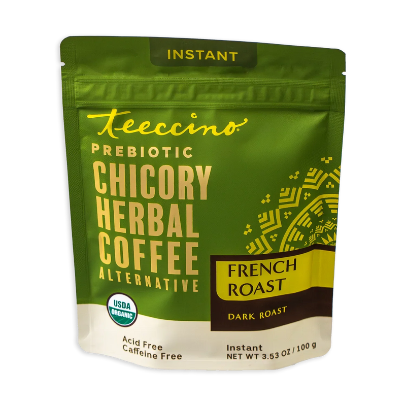 Teeccino Instant French Roast Herbal Coffee Instant Coffee