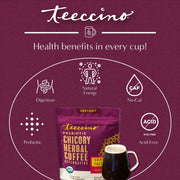 Teeccino Instant Vanilla Nut Herbal Coffee Instant Coffee