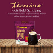 Teeccino Instant Vanilla Nut Herbal Coffee Instant Coffee