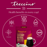 Teeccino Instant Hazelnut Herbal Coffee Instant Coffee