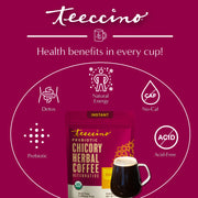 Teeccino Instant Hazelnut Herbal Coffee Instant Coffee