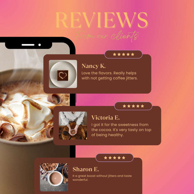 Teeccino Miraculous Mushrooms® Cacao + 5 Instant Coffee