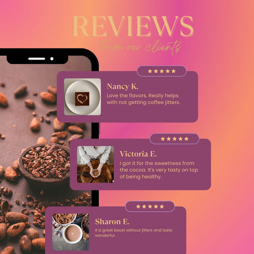 Teeccino Miraculous Mushrooms® Cacao + 5 Instant Coffee
