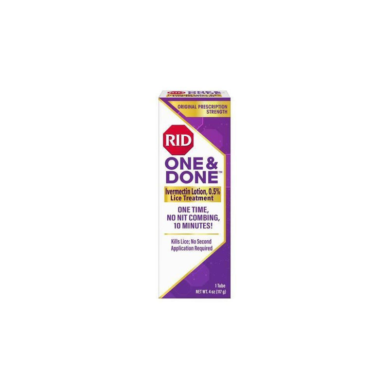 RID RID One & Done Lice Treatment First Aid