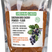 SiberianGreen.com Premium Wild-Harvested Bird Cherry Flour, 300g – Natural & Nutrient-Rich Tea & Infusions