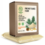 SiberianGreen.com Siberian Pine Nut Flour (Kernel Powder) – 454g / 1 lb Tea & Infusions