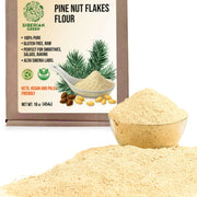 SiberianGreen.com Siberian Pine Nut Flour (Kernel Powder) – 454g / 1 lb Tea & Infusions