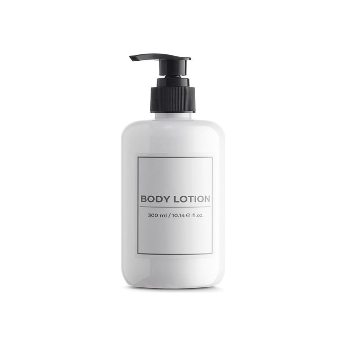 White Label Body Lotion, Pressure Pump Bottle (12/24 Pack, 10oz/300ml)