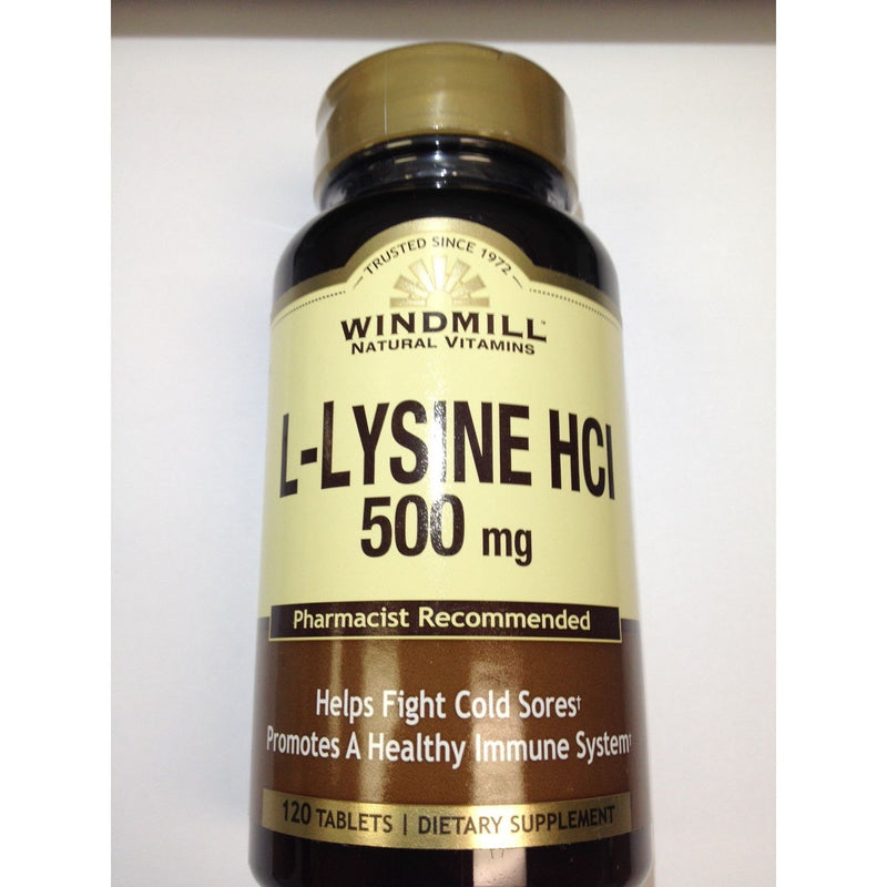 Windmill Windmill L-Lysine HCl 500 Mg Tablets 120ct Vitamins & Supplements