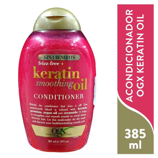 OGX OGX Frizz-free + Keratin Smoothing Oil Conditioner, 13 Fl Oz Conditioners