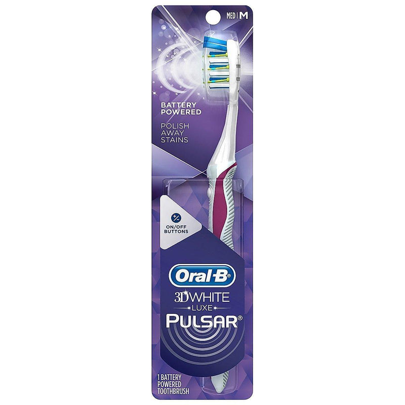 Oral-B Oral-B Pulsar Whitening Battery Powered Toothbrush, Medium Toothbrushes