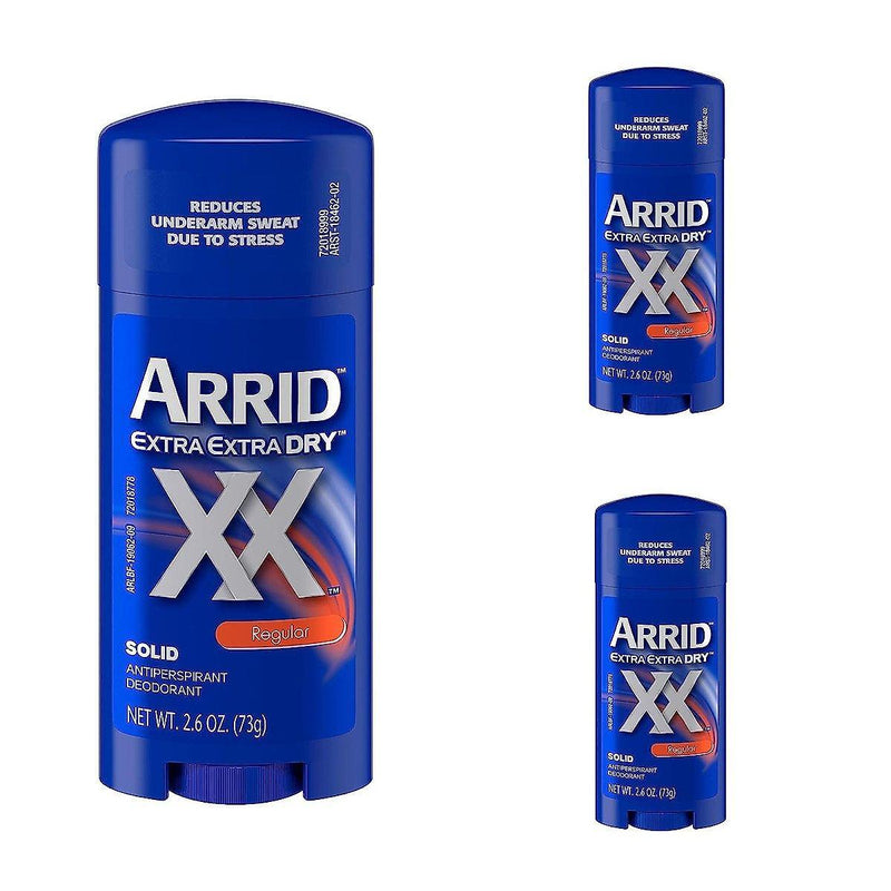 Arrid Arrid XX Extra Extra Dry Antiperspirant Deodorant Solid - Regular, 2.6 oz Stick Deodorant & Anti-Perspirant