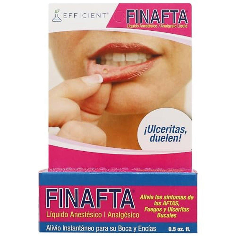 Finafta Finafta Anesthetic/Analgesic Liquid 0.5 Fl Oz Health & Beauty White Smoke