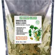 SiberianGreen.com Organic Ginkgo Leaf Tea – 200g Premium Ginkgo Biloba Leaves with Sea Buckthorn Tea & Infusions