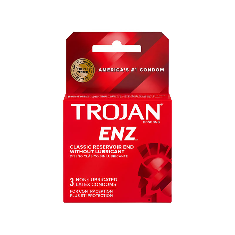 Trojan Trojan ENZ Non Lubricated Premium Latex Condoms Condoms