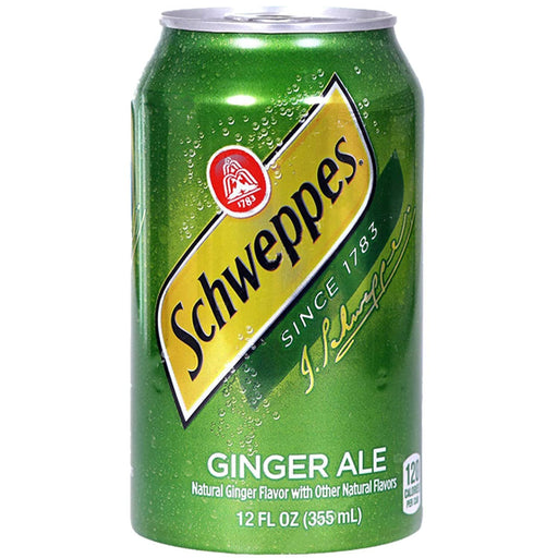 Schweppes Schweppes Ginger Ale, 12 Fl Oz Cans Beverages White Smoke