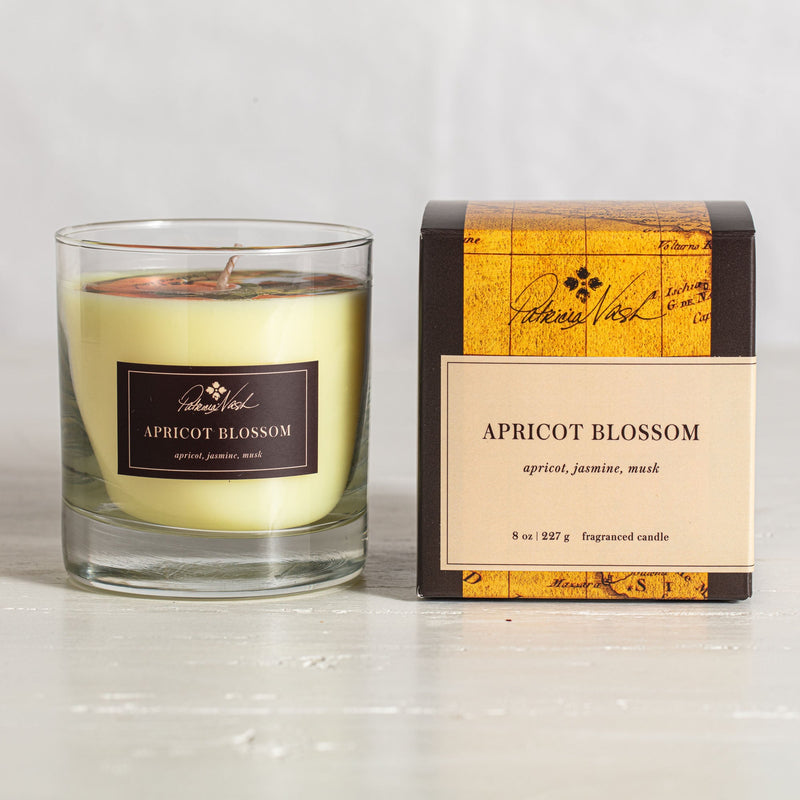 Rosy Rings Apricot Blossom - A Patricia Nash Candle Tumbler Candle Light Gray