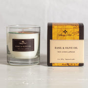 Rosy Rings Patricia Nash Basil Olive Oil Candle Tumbler Candle