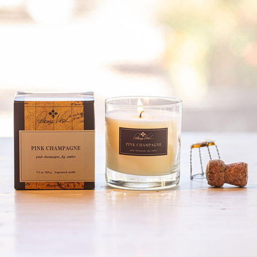 Rosy Rings Patricia Nash Pink Champagne Candle Tumbler Candle