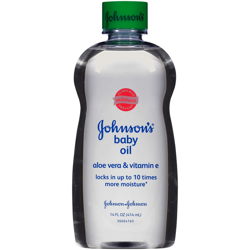 Johnson's Baby Johnson's Baby Oil With Aloe Vera & Vitamin E - 14 Fl Oz Body Oil