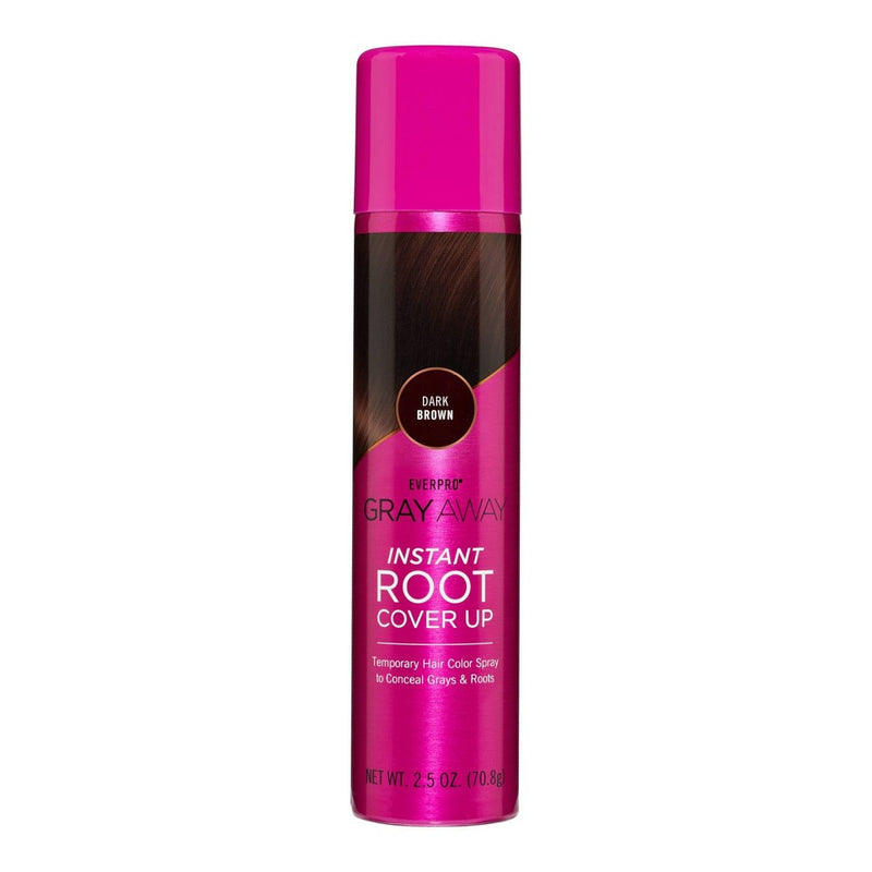Everpro Everpro Gray Away Instant Root Cover Up Spray Dark Brown 2.5Oz Hair Color