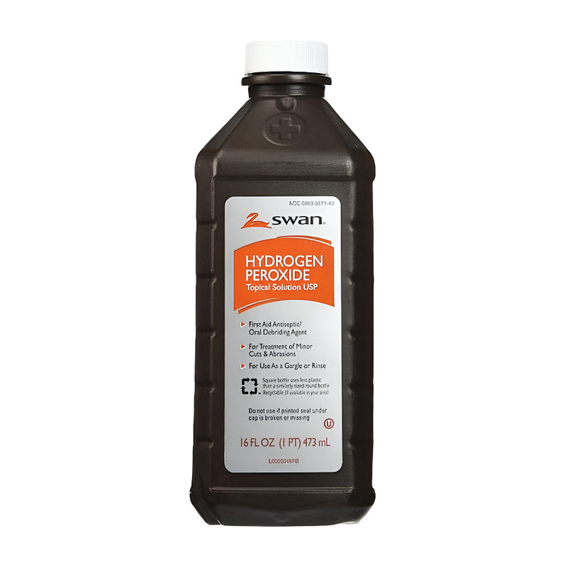 Swan Swan Hydrogen Peroxide Antiseptic Topical Solution, 16 Oz Personal Care