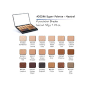 Graftobian Make-Up Company Glamour Crème™ Ultra HD Foundation Super Palettes