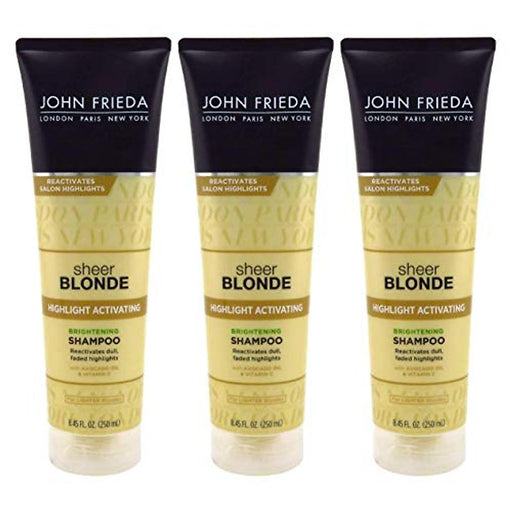 John Frieda John Frieda Sheer Blonde Highlight Activating Enhancing Shampoo For Lighter Blondes 11.0 Oz Shampoo