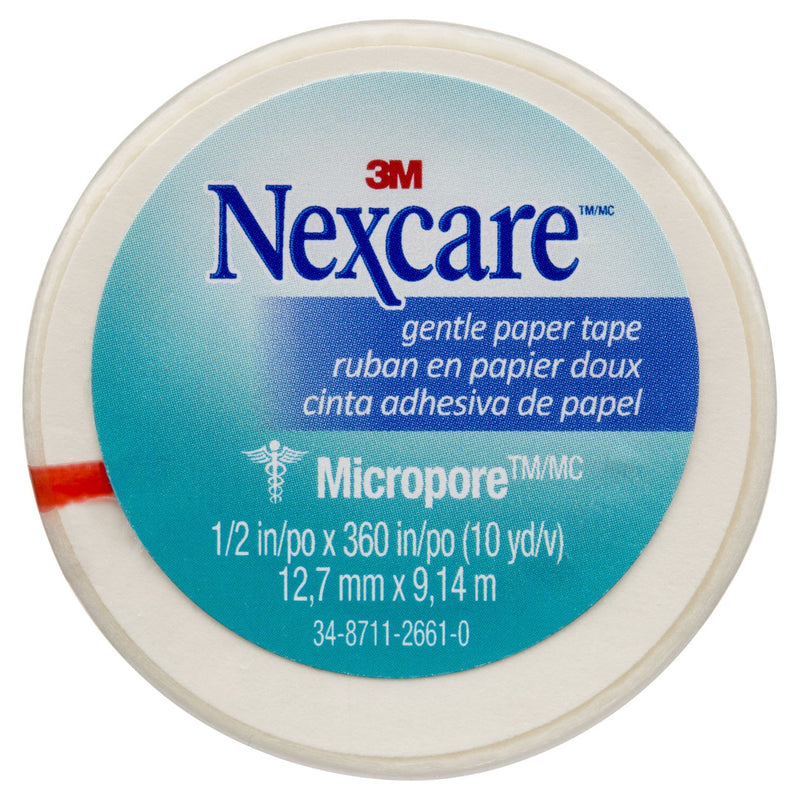 Nexcare Nexcare 3M Micropore Gentle Paper First Aid Tape 1 In X 10yd 1ct First Aid White Smoke