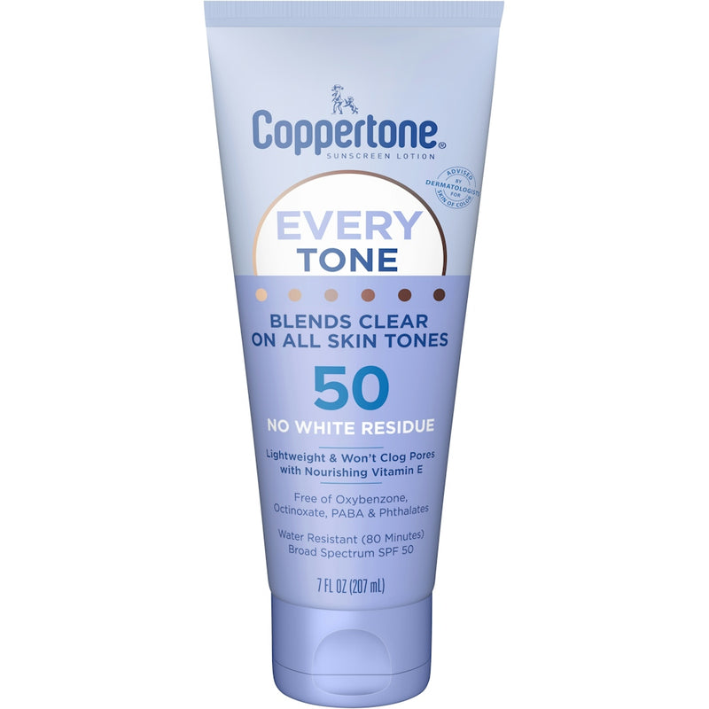 Coppertone Coppertone Every Tone Sunscreen Lotion - SPF 50 - 7 Fl Oz Lotion & Moisturizer