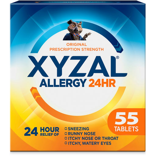 Xyzal Xyzal Allergy, Original Prescription Strength, 5 Mg, 24hr, Tablets Health & Beauty