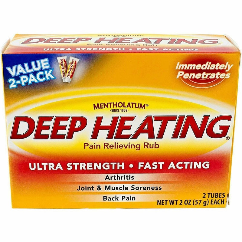 Mentholatum Mentholatum Pain Relieving Rub, Deep Heating, Ultra Strength Health & Beauty