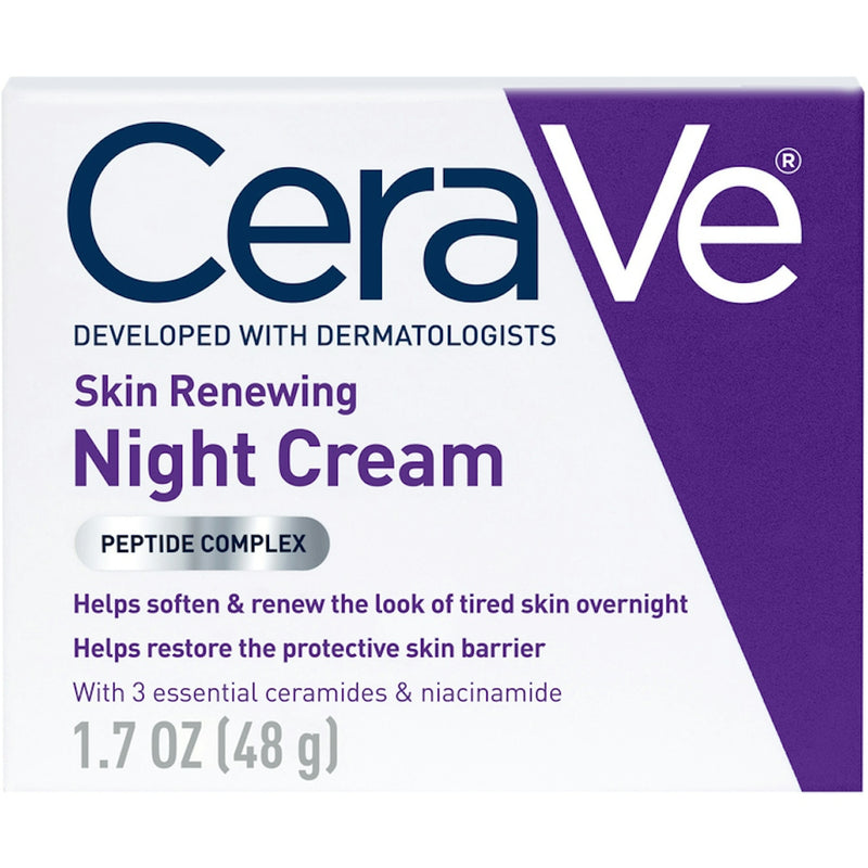 Cerave Cerave Skin Renewing Night Cream Face Moisturizer - 1.7 Fl Oz Personal Care