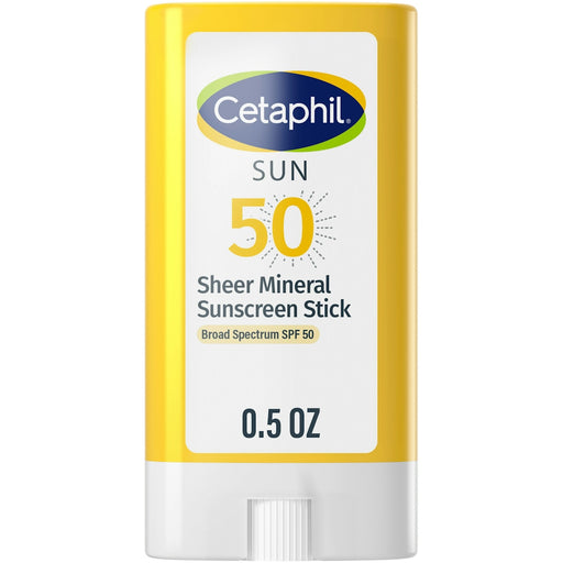 Cetaphil Cetaphil Sheer Mineral Stick Sunscreen, SPF 50, 5 Oz Sunscreen