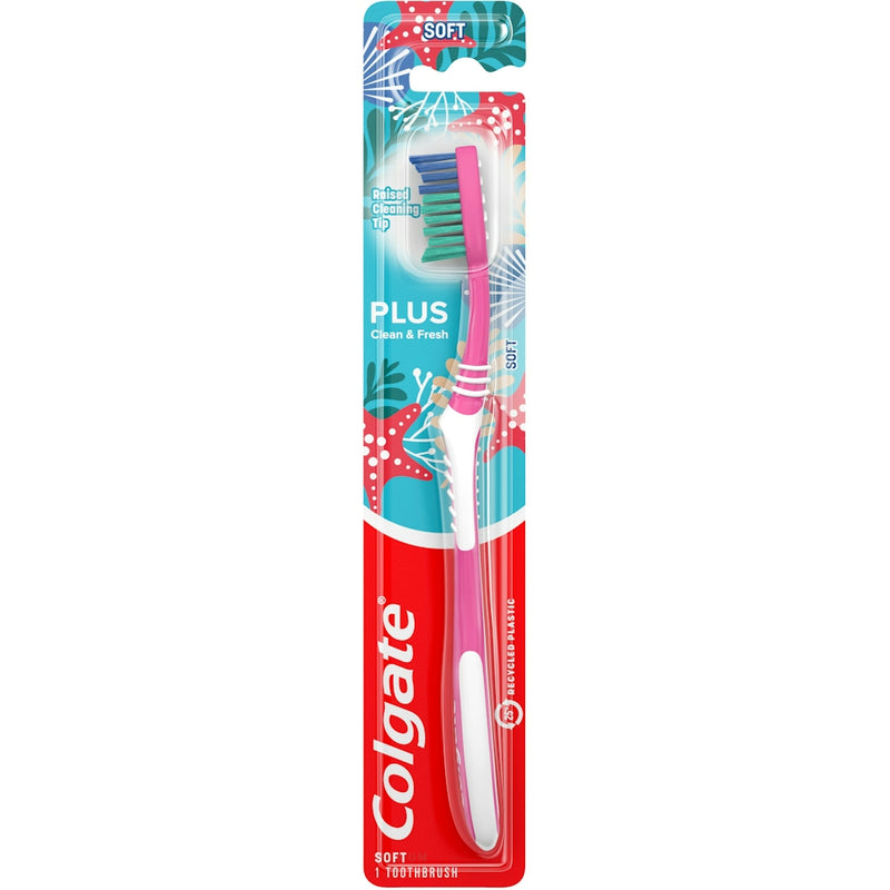 Colgate Colgate Plus Toothbrush, Full Head, Soft 02 Personal Care