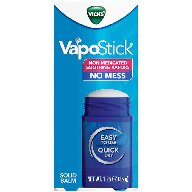 Vicks Vicks Solid Balm, Soothing Vapors, Non Medicated, No Mess 1.25 Oz Respiratory Care