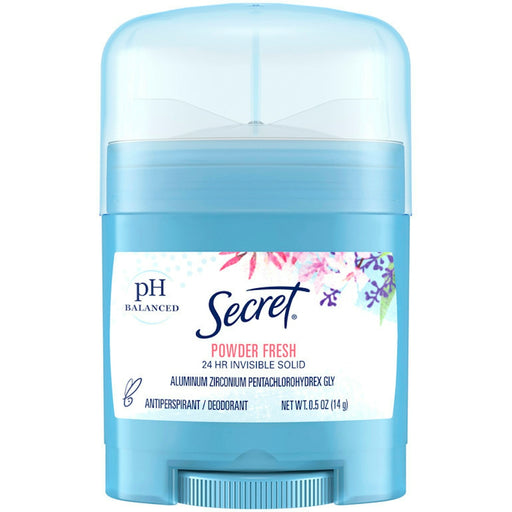Secret Secret Invisible Solid Antiperspirant And Deodorant Stick Powder Fresh 0.5 Oz Deodorant