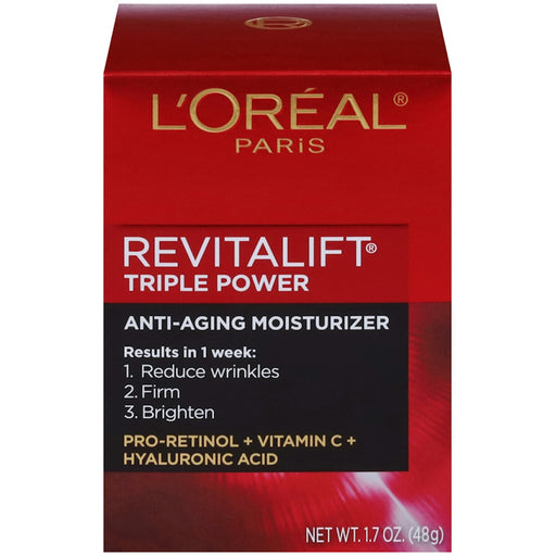 Loreal Loreal L'Oreal Paris RevitaLift Triple Power Day Anti-Aging Cream, 1.7 Oz Health & Beauty