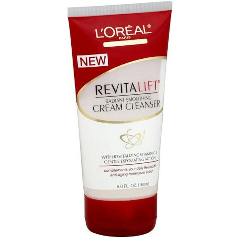 L'Oreal L'Oreal L'Oréal Paris Revitalift Radiant Smoothing Wet Facial Cream Cleanser Skin Care White Smoke