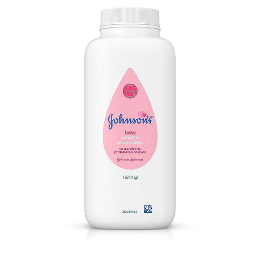 Johnson's Johnson's J&J Baby Powder Talc Original 4 Oz Baby & Toddler White Smoke