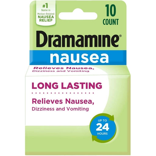 Dramamine N Dramamine N Long Lasting Formula Nausea Relief Tablets Personal Care