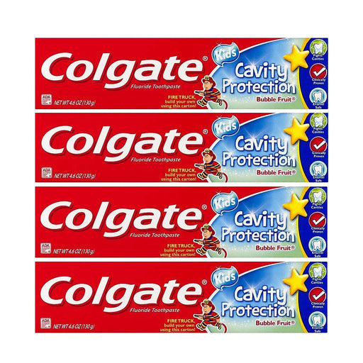 Colgate Colgate Kids Toothpaste With Fluoride Anti-Cavity & Cavity Protection Mild Bubble Fruit Flavor Toothpaste