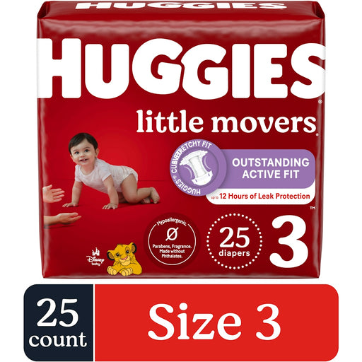 Huggies Huggies Little Movers Diapers Size 3 25Ct Diapers