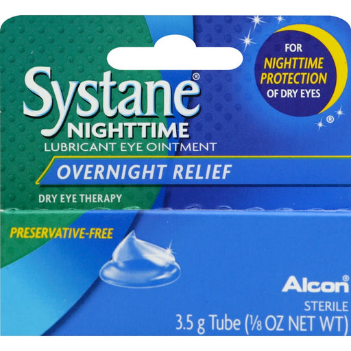 Systane Systane Nighttime Lubricant Eye Ointment Overnight Relief Health & Beauty